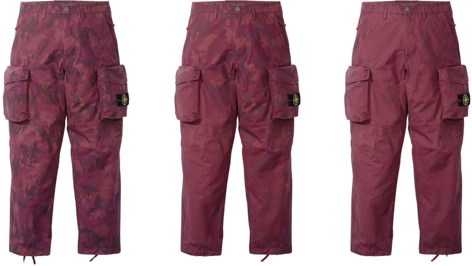 Supreme®/Stone Island® Reactive Ice Camo Ripstop Cargo Pant view 21